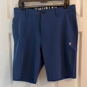 EUC Men’s Hurley All Day Hybrid Shorts size 34, Blue